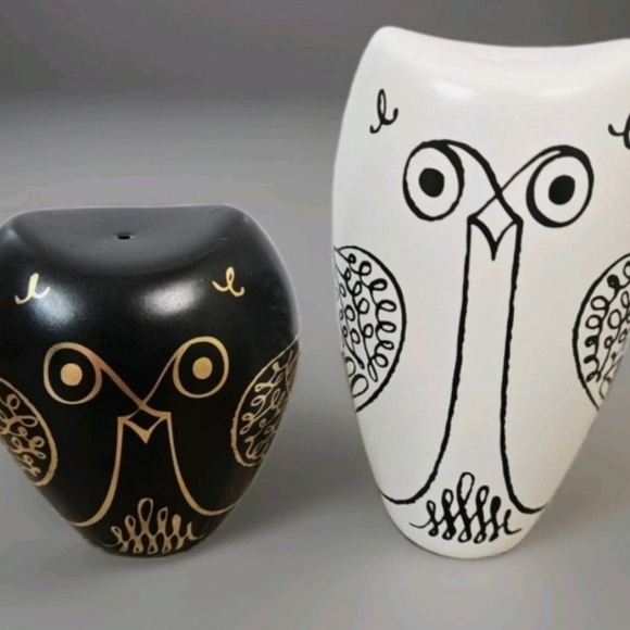 NIB!!! Kate Spade x Lennox Woodland Park Salt Owl Salt and Pepper Shakers - Picture 4 of 13